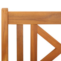 Produktbild för Utomhusbänk Naturlig 150 x 56 x 90 cm Massivt Akaciaträ