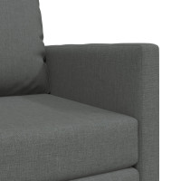 Produktbild för Soffsäng 60cm Mörkgrå tyg