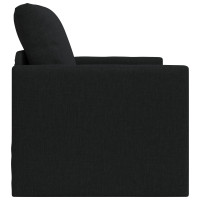 Produktbild för Soffsäng Svart 74 x 77 x 81 cm tyg