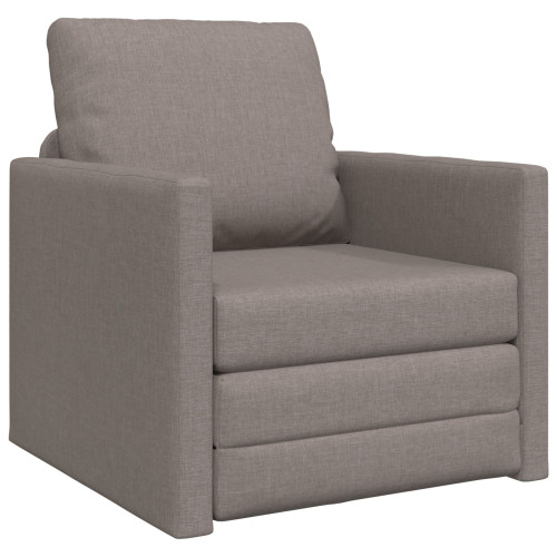 vidaXL Soffsäng Taupe 74 x 77 x 81 cm tyg