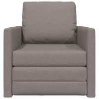 Produktbild för Soffsäng Taupe 74 x 77 x 81 cm tyg
