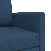Produktbild för Soffsäng Blå 74 x 77 x 81 cm tyg