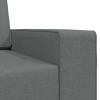 Produktbild för Soffsäng Mörkgrå 245 x 78 x 77 cm tyg