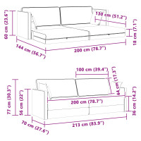 Produktbild för Golvbäddsoffa Mörkgrön 213 x 70 x 77 cm Sammet