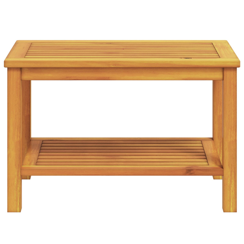 Produktbild för Sidobord Olivenatur 70 x 40 x 45 cm Massivt Akaciaträ