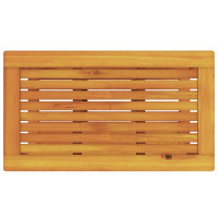 Produktbild för Sidobord Olivenatur 70 x 40 x 45 cm Massivt Akaciaträ