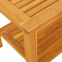 Produktbild för Sidobord Olivenatur 70 x 40 x 45 cm Massivt Akaciaträ