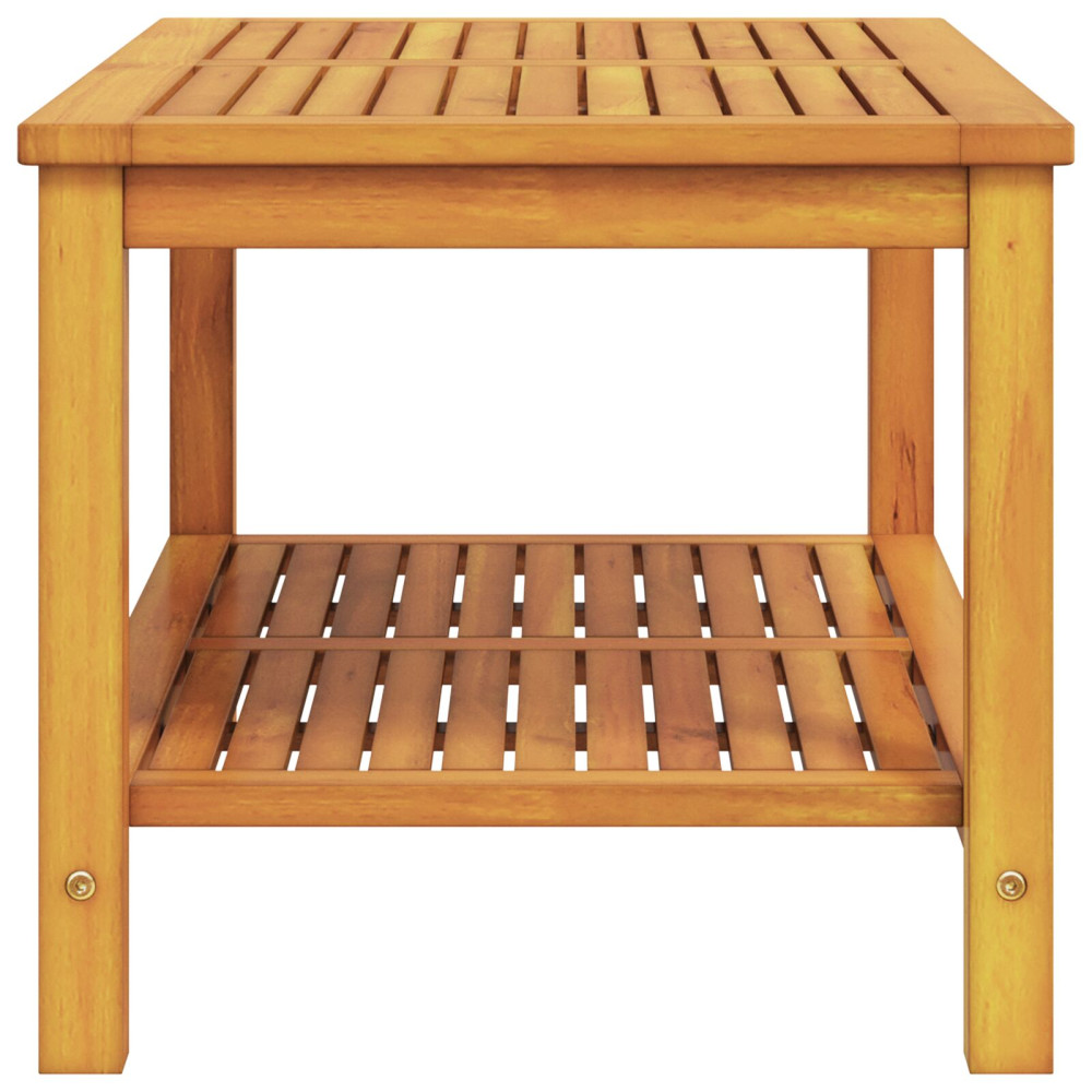Produktbild för Sidobord Olivenatur 90 x 50 x 45 cm Massivt Akaciaträ