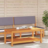 Produktbild för Sidobord Olivenatur 110 x 55 x 45 cm Massivt Akaciaträ