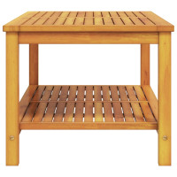 Produktbild för Sidobord Olivenatur 110 x 55 x 45 cm Massivt Akaciaträ