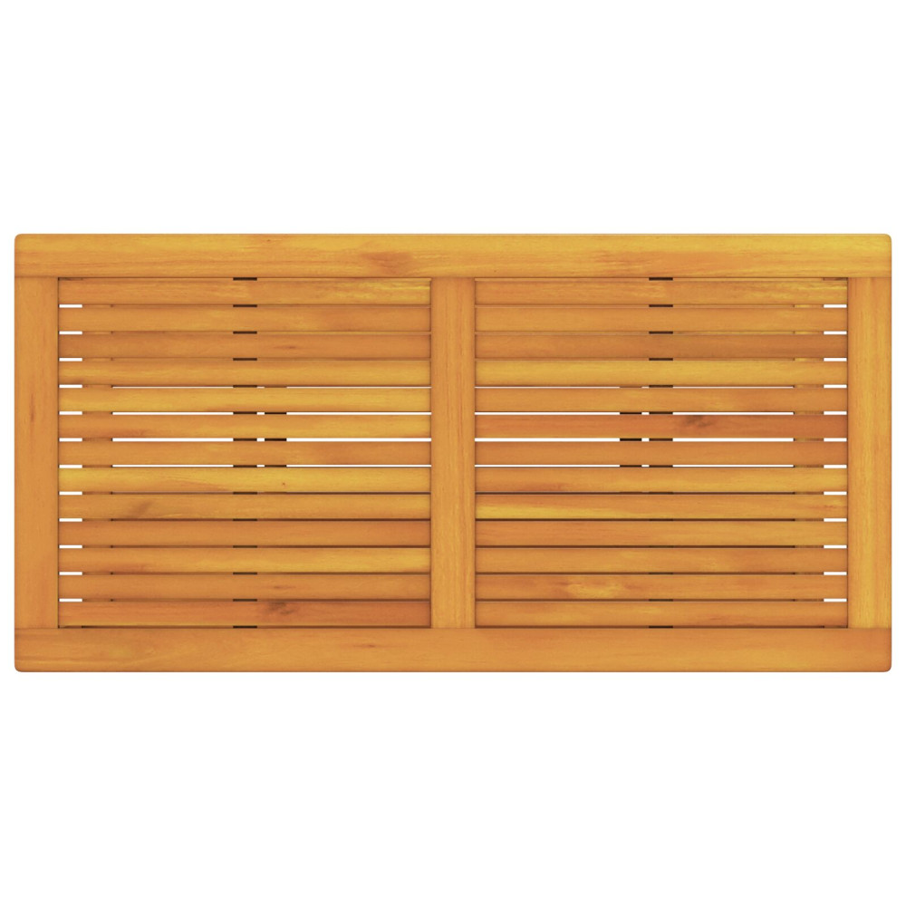 Produktbild för Sidobord Olivenatur 110 x 55 x 45 cm Massivt Akaciaträ
