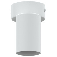 Produktbild för Takspotlight med strålkastare Vit 6,5 x 6 x 11,5 cm Metall