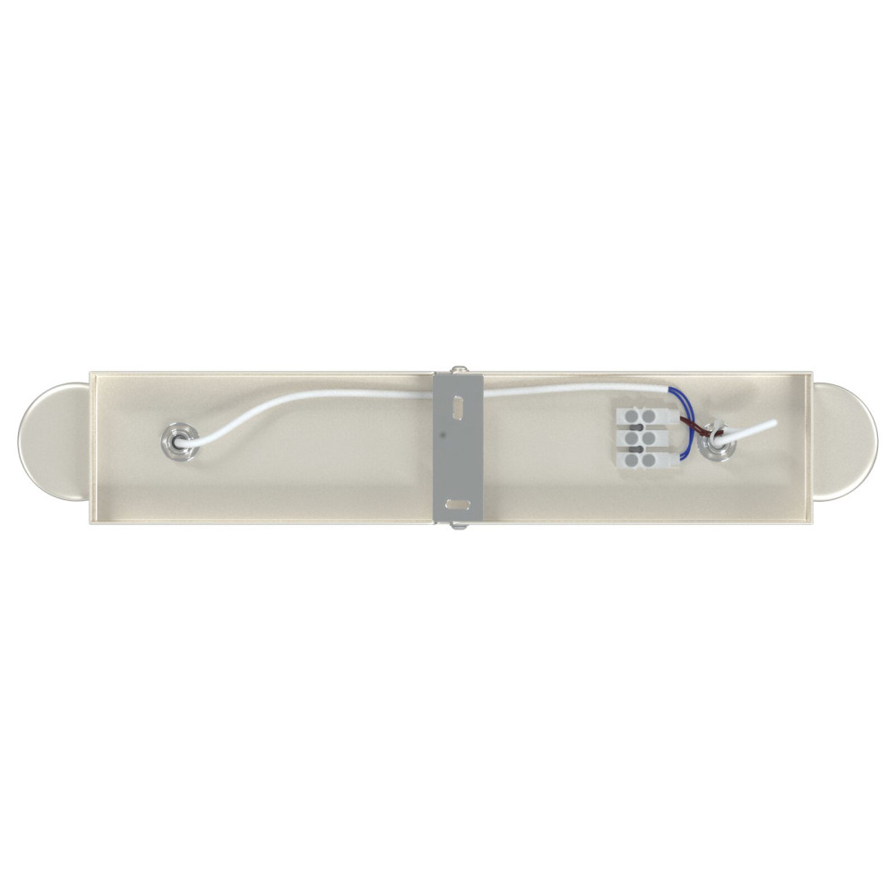 Produktbild för Takspotlight med strålkastare Nickel 26 x 6,5 x 11,5 cm Metall