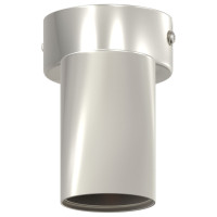 Produktbild för Takspotlight med strålkastare Nickel 26,5 x 26 x 11,5 cm Metall