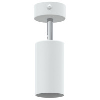 Produktbild för Takspotlight med strålkastare Vit 6 x 6 x 16 cm Metall