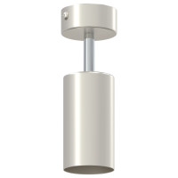 Produktbild för Takspotlight med strålkastare Nickel 6 x 6 x 16 cm Metall