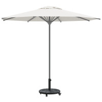Produktbild för Parasollfot Art Deco Svart Ø 45 x 39,5 cm Järn