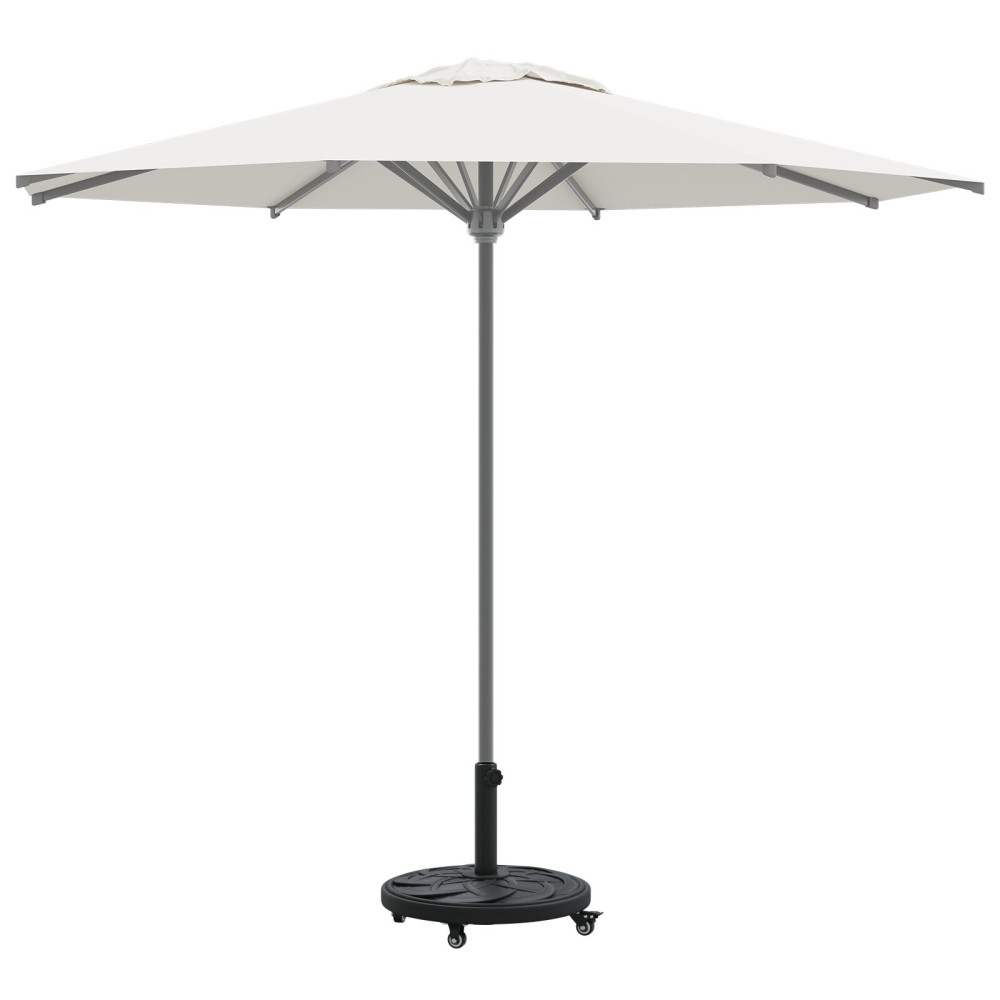Produktbild för Parasollfot Art Deco Svart Ø 45 x 39,5 cm Järn