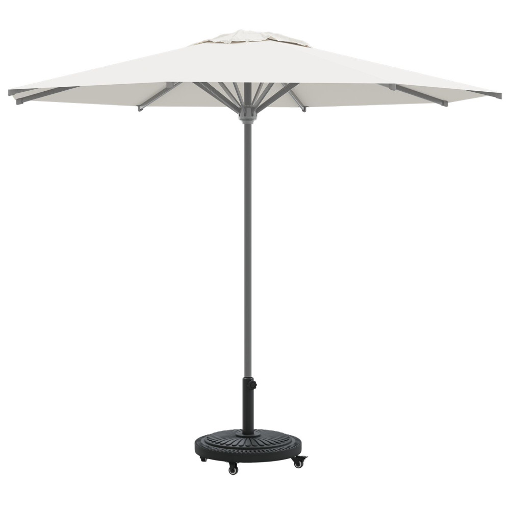 Produktbild för Parasollfot Art Deco Svart Ø 45 x 39.5 cm Järn