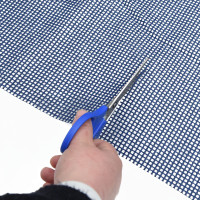Produktbild för Tältmatta Blå 600 × 350 cm Polyester