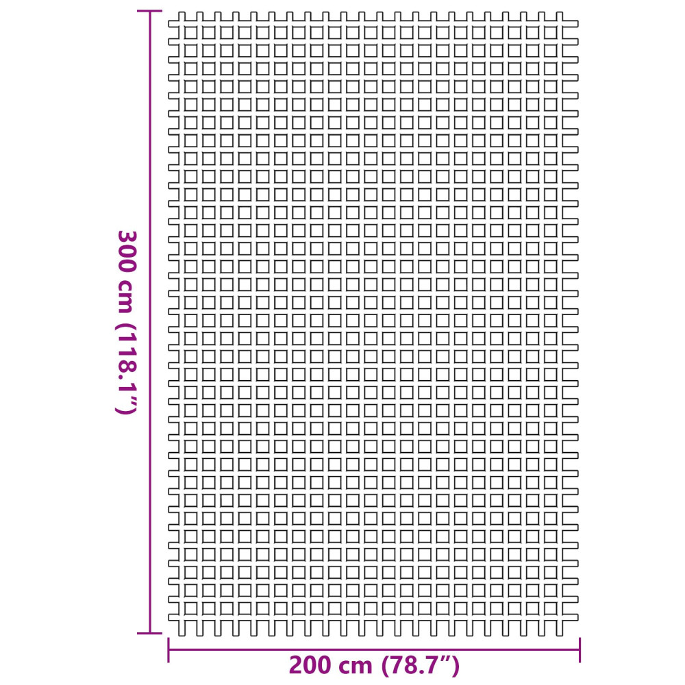 Produktbild för Tältmatta Grön 300 x 200 cm Polyester