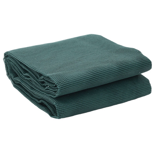 vidaXL Tältmatta Grön 400 × 350 cm Polyester