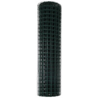 Produktbild för Eurogärdsel Grön 1,2 x 25 m PVC-belagt järn