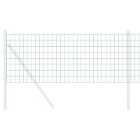 Produktbild för Eurogärdsel Grön 0,8 x 25 m PVC-belagt järn