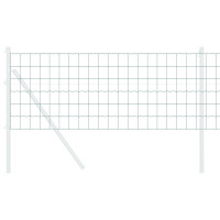 Produktbild för Eurogärdsel Grön 0,6 x 25 m PVC-belagt järn