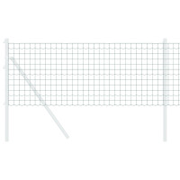 Produktbild för Eurogärdsel Grön 0,6 x 50 m PVC-belagt järn