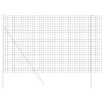 Produktbild för Eurogärdsel Grå 1,5 x 10 m PVC-belagt järn