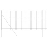 Produktbild för Eurogärdsel Grå 1,2 x 25 m PVC-belagt järn