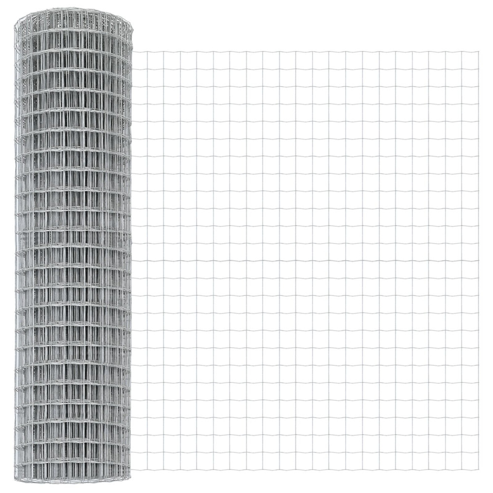 Produktbild för Eurogärdsel 1,4 x 10 m PVC-belagt järn