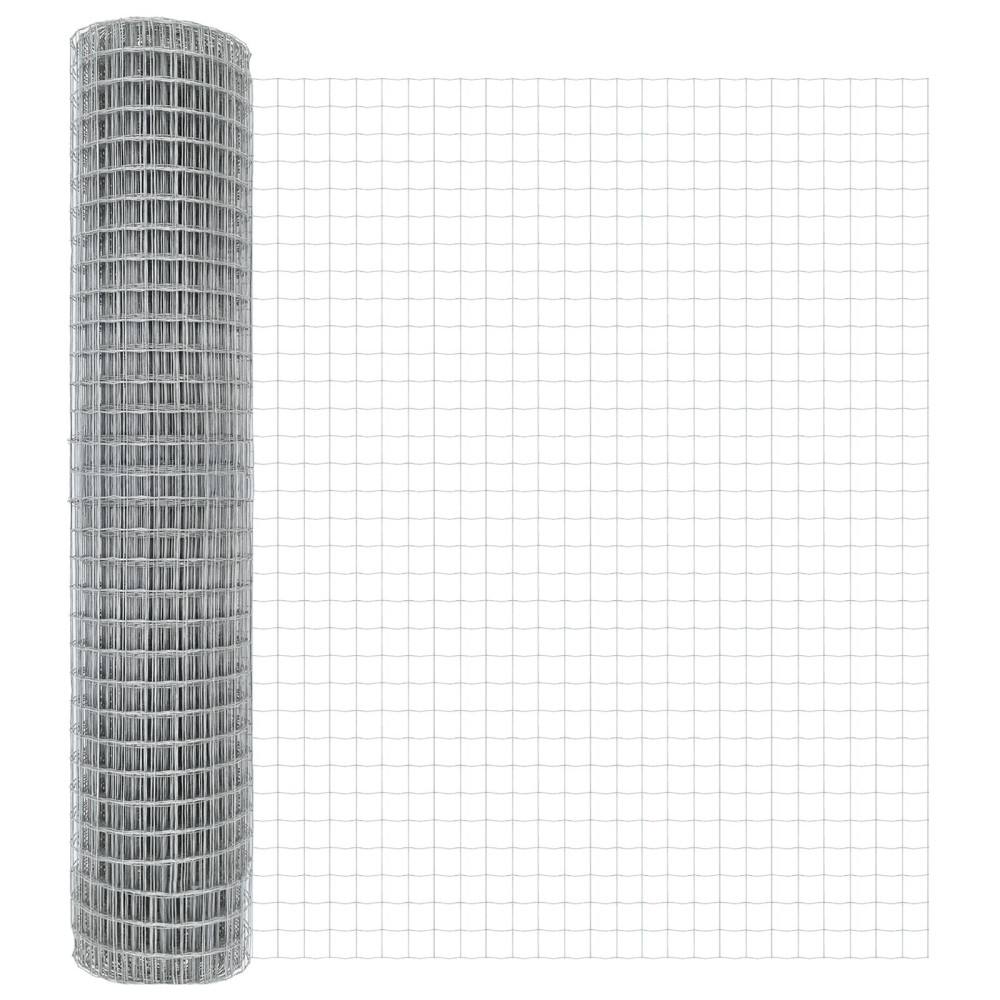 Produktbild för Eurogärdsel 1,6 x 10 m PVC-belagt järn