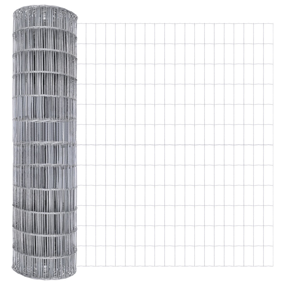 Produktbild för Eurogärdsel 1,5 x 10 m PVC-belagt järn