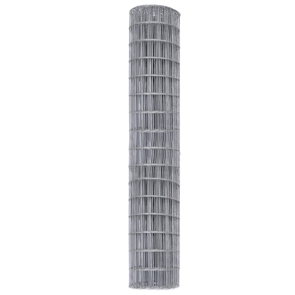 Produktbild för Eurogärdsel 1,5 x 10 m PVC-belagt järn