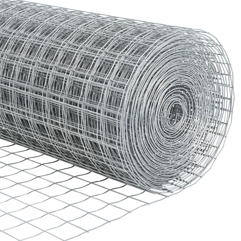 Produktbild för Eurogärdsel 0,8 x 25 m PVC-belagt järn