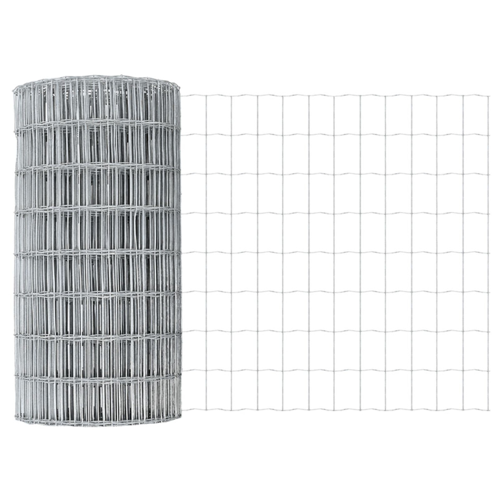 Produktbild för Eurogärdsel 0,8 x 25 m PVC-belagt järn
