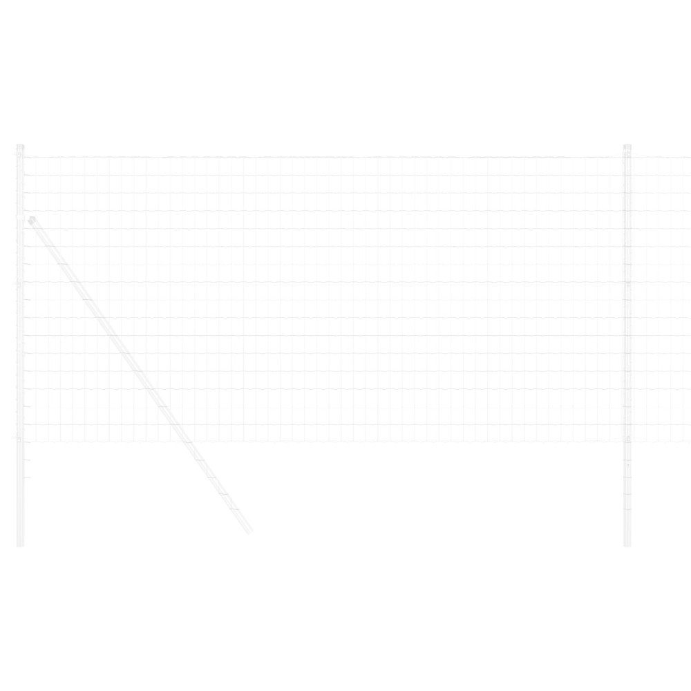 Produktbild för Eurogärdsel 1 x 25 m PVC-belagt järn