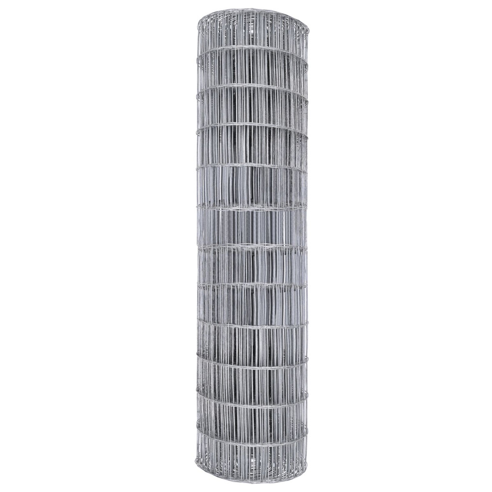 Produktbild för Eurogärdsel 1 x 25 m PVC-belagt järn