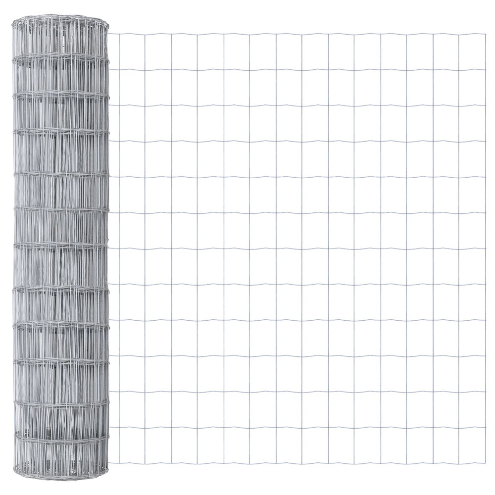 Produktbild för Eurogärdsel 1,2 x 25 m PVC-belagt järn