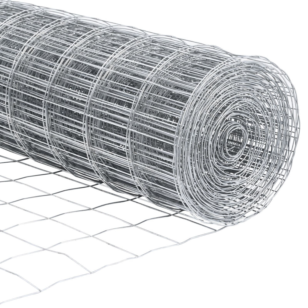 Produktbild för Eurogärdsel 1,2 x 25 m PVC-belagt järn