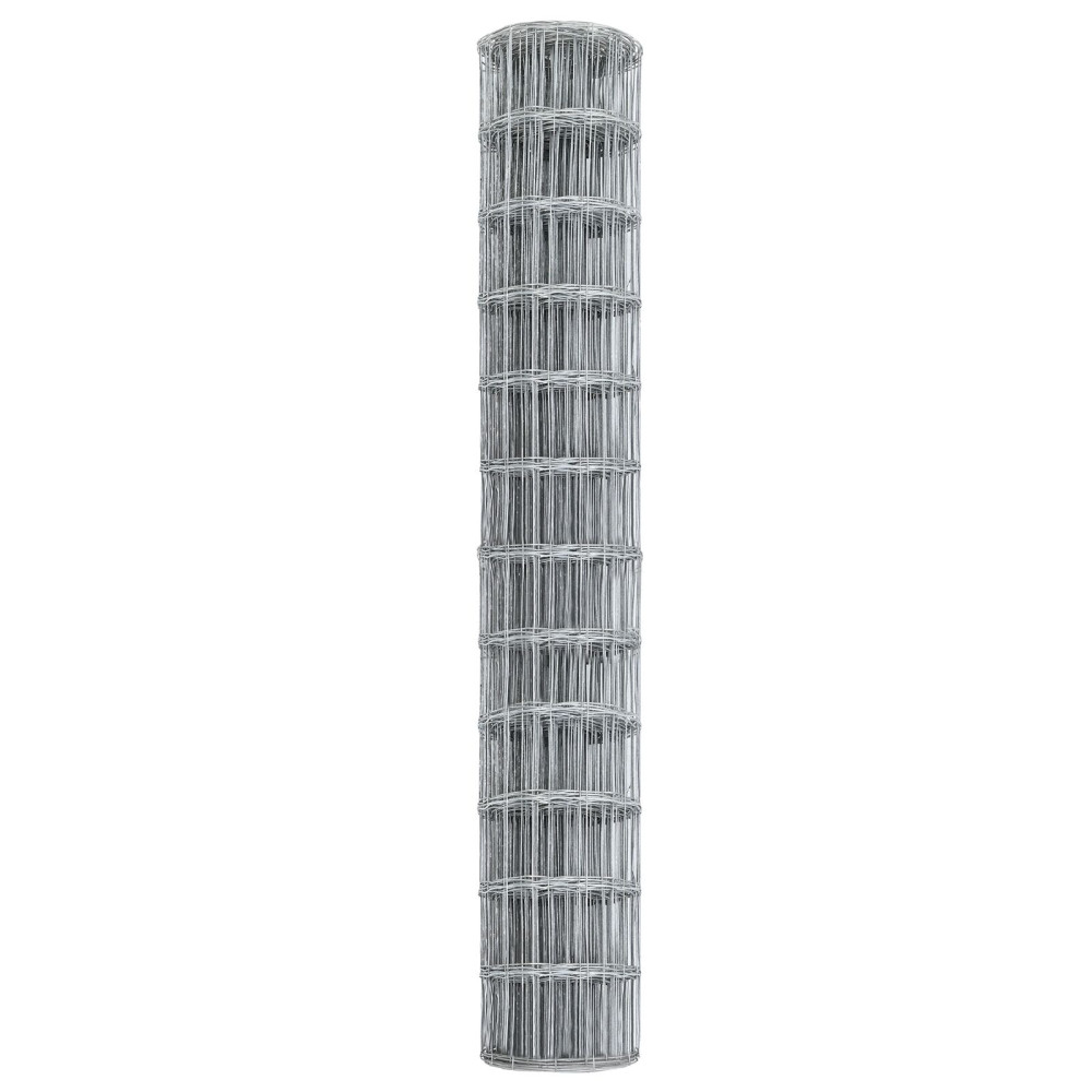Produktbild för Eurogärdsel 1 x 25 m PVC-belagt järn