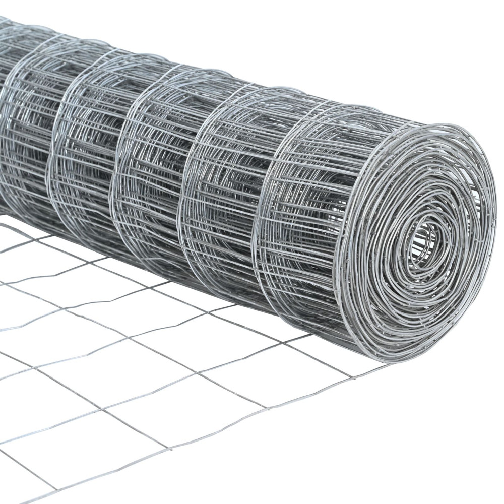 Produktbild för Eurogärdsel 1 x 25 m PVC-belagt järn