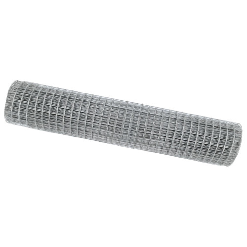 vidaXL Eurogärdsel 1,2 x 25 m PVC-belagt järn