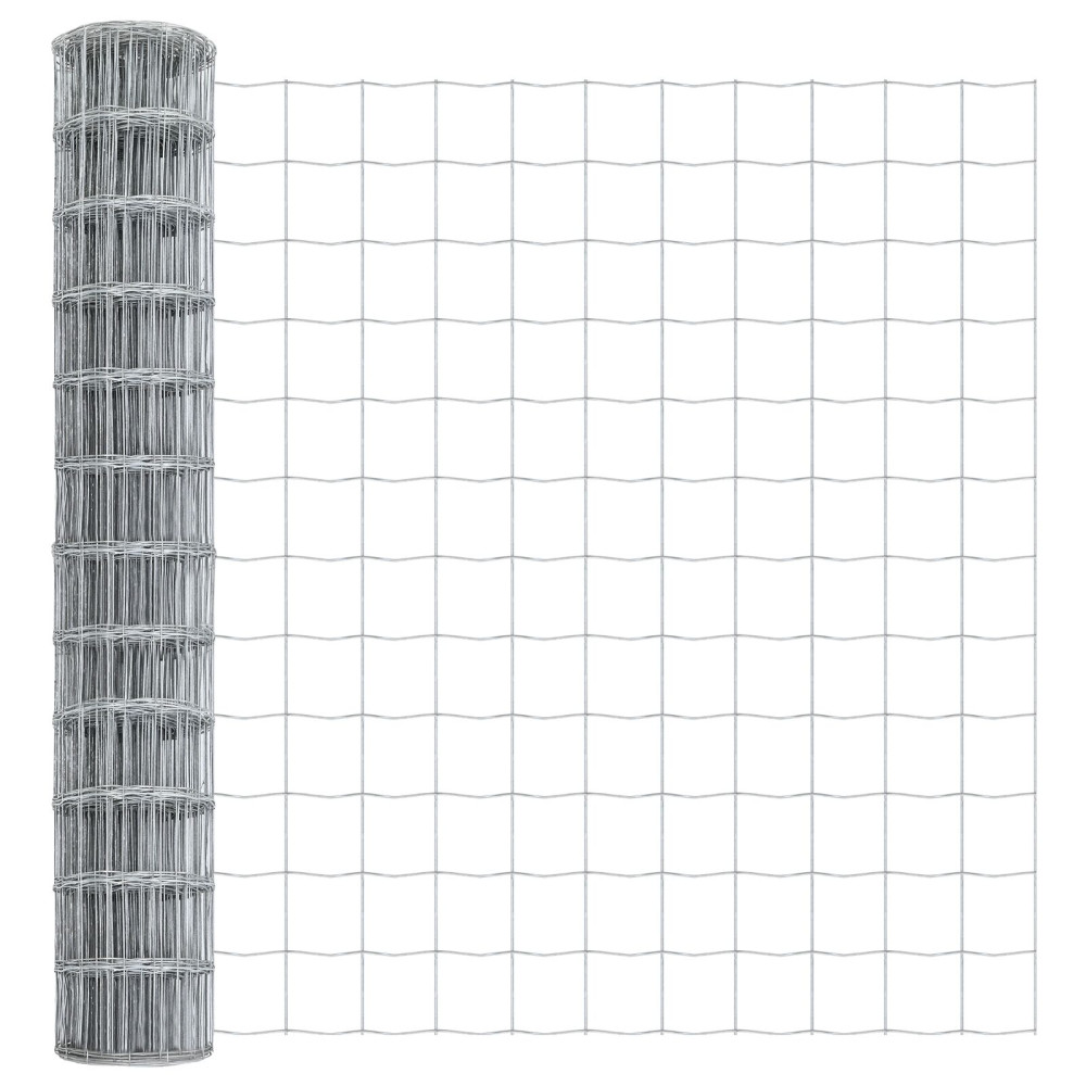 Produktbild för Eurogärdsel 1,2 x 25 m PVC-belagt järn