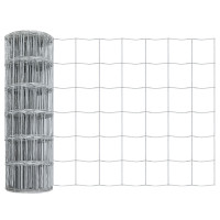 Produktbild för Eurogärdsel 0,6 x 50 m PVC-belagt järn