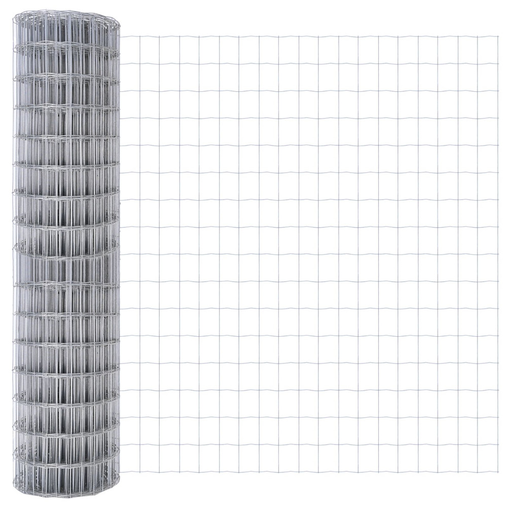 Produktbild för Eurogärdsel 1,4 x 10 m PVC-belagt järn