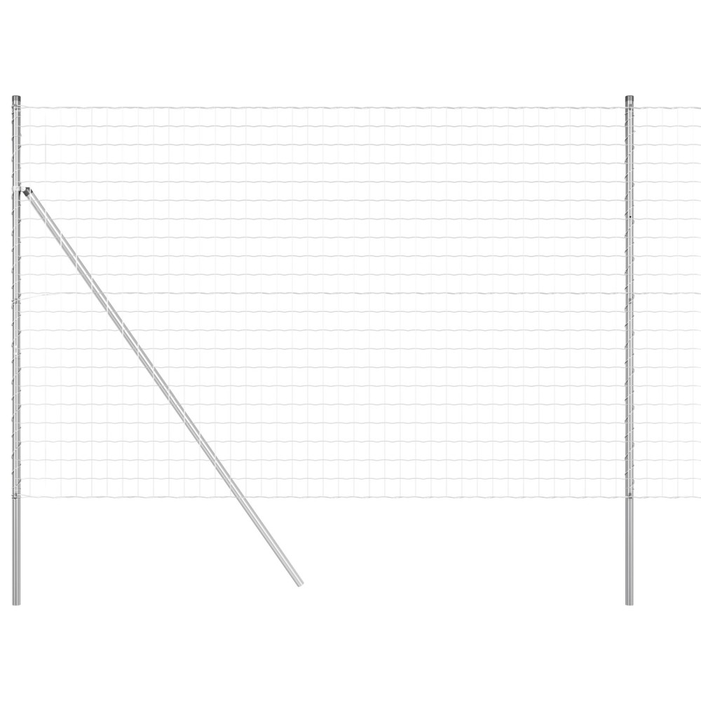 Produktbild för Eurogärdsel 1,5 x 10 m PVC-belagt järn