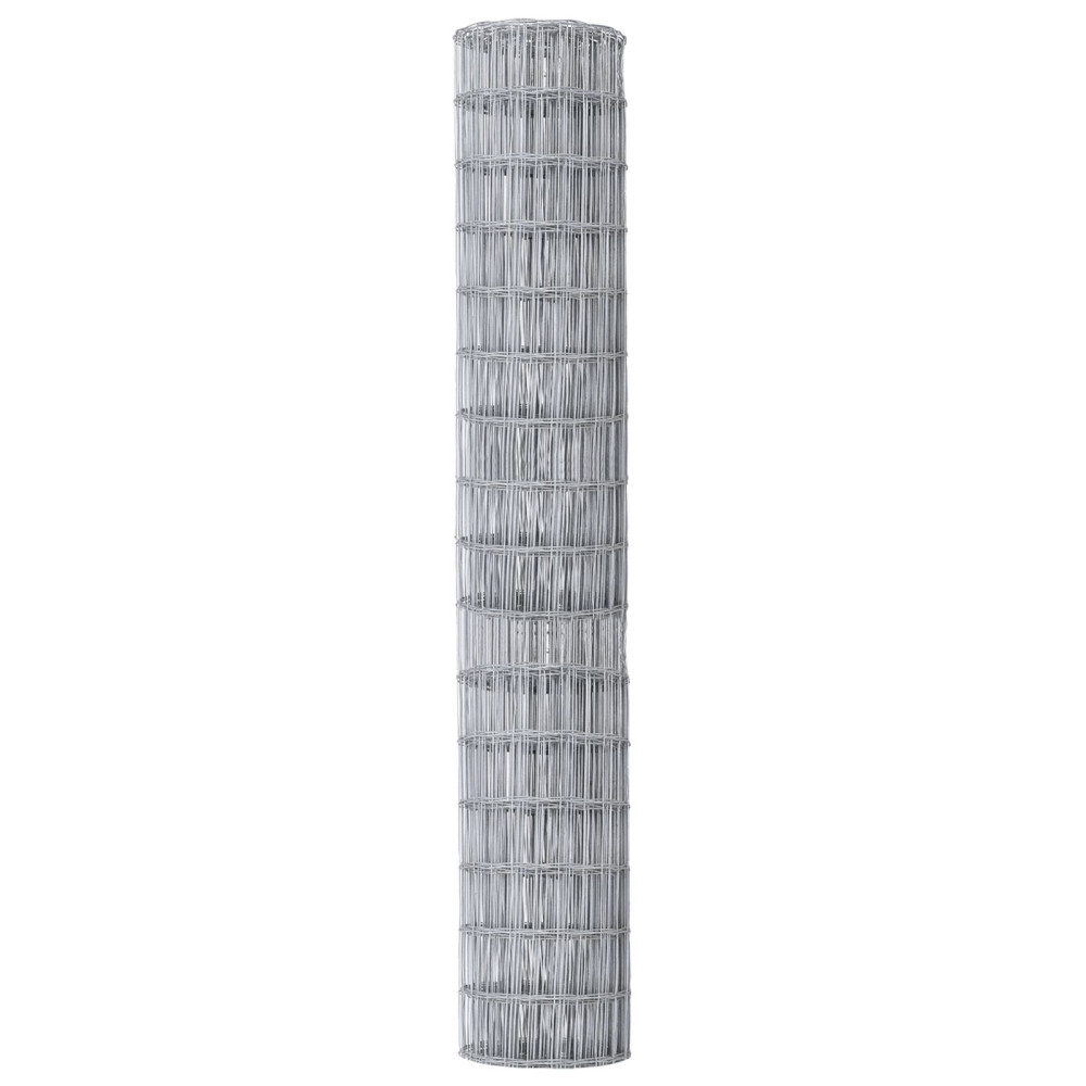 Produktbild för Eurogärdsel 1,6 x 10 m PVC-belagt järn